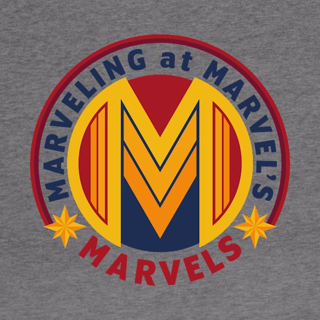 Marveling Logo: Cosmic Captain by Marveling At Marvel's Marvels